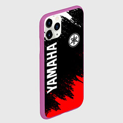 Чехол iPhone 11 Pro матовый YAMAHA ЯМАХА, цвет: 3D-фиолетовый — фото 2