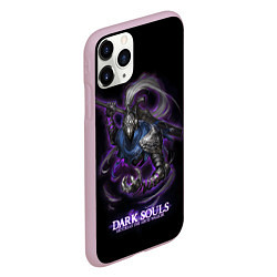 Чехол iPhone 11 Pro матовый Dark souls Abyss walker, цвет: 3D-розовый — фото 2
