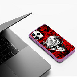 Чехол iPhone 11 Pro матовый BERSERK, цвет: 3D-фиолетовый — фото 2