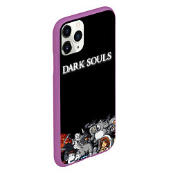 Чехол iPhone 11 Pro матовый 8bit Dark Souls, цвет: 3D-фиолетовый — фото 2