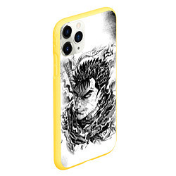 Чехол iPhone 11 Pro матовый BERSERK БЕРСЕРК, цвет: 3D-желтый — фото 2