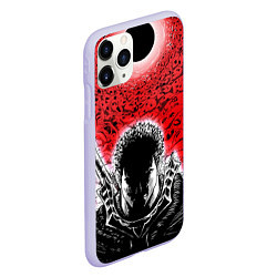 Чехол iPhone 11 Pro матовый BERSERK БЕРСЕРК, цвет: 3D-светло-сиреневый — фото 2