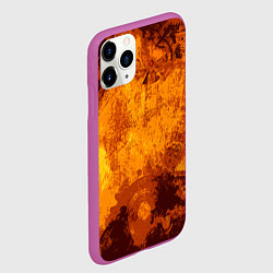Чехол iPhone 11 Pro матовый Стимпанк, цвет: 3D-фиолетовый — фото 2