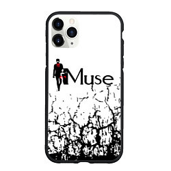 Чехол iPhone 11 Pro матовый Muse, цвет: 3D-черный