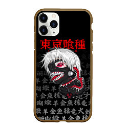 Чехол iPhone 11 Pro матовый TOKYO GHOUL ТОКИЙСКИЙ ГУЛЬ