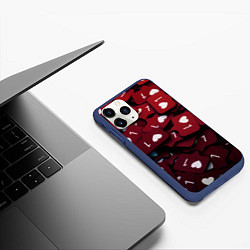 Чехол iPhone 11 Pro матовый Like 3DЛайк, цвет: 3D-тёмно-синий — фото 2