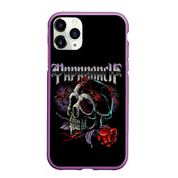 Чехол iPhone 11 Pro матовый PAPA ROACH