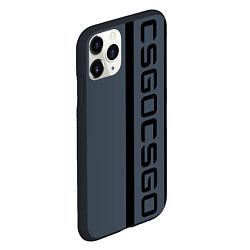 Чехол iPhone 11 Pro матовый CSGO, цвет: 3D-черный — фото 2