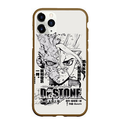 Чехол iPhone 11 Pro матовый Dr Stone Senkuu