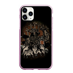 Чехол iPhone 11 Pro матовый Doctor Plague Black Death