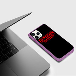 Чехол iPhone 11 Pro матовый Stranger Dungeon Master, цвет: 3D-фиолетовый — фото 2