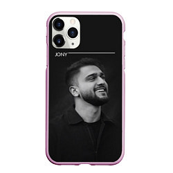 Чехол iPhone 11 Pro матовый Jony, цвет: 3D-розовый