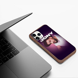 Чехол iPhone 11 Pro матовый Jony френдзона, цвет: 3D-коричневый — фото 2