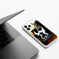 Чехол iPhone 11 Pro матовый DARKSOULS KNIGHT, цвет: 3D-белый — фото 2