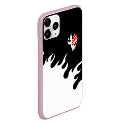 Чехол iPhone 11 Pro матовый BLEACH FIRE БЛИЧ ОГОНЬ, цвет: 3D-розовый — фото 2