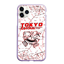 Чехол iPhone 11 Pro матовый Tokyo - ghoul, цвет: 3D-светло-сиреневый