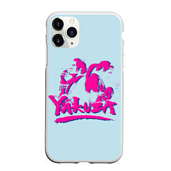 Чехол iPhone 11 Pro матовый Yakuza Dragon, цвет: 3D-белый