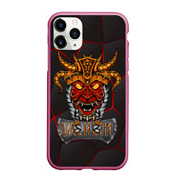 Чехол iPhone 11 Pro матовый Valheim тотем викинга