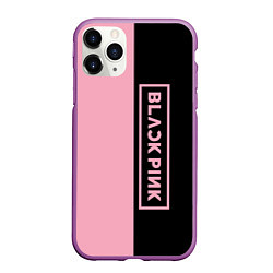 Чехол iPhone 11 Pro матовый BLACKPINK, цвет: 3D-фиолетовый