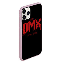 Чехол iPhone 11 Pro матовый DMX RIP 1970-2021, цвет: 3D-розовый — фото 2