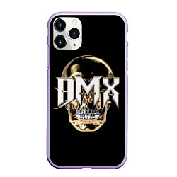 Чехол iPhone 11 Pro матовый DMX Skull, цвет: 3D-светло-сиреневый