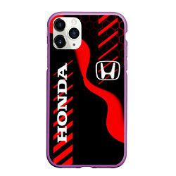 Чехол iPhone 11 Pro матовый HONDA ХОНДА СПОРТ