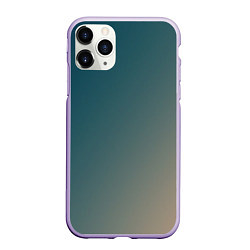 Чехол iPhone 11 Pro матовый Первые лучи солнца, цвет: 3D-светло-сиреневый