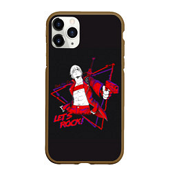 Чехол iPhone 11 Pro матовый Lets Rock DMC