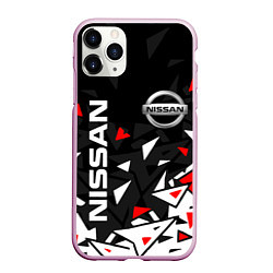 Чехол iPhone 11 Pro матовый NISSAN НИССАН ОСКОЛКИ