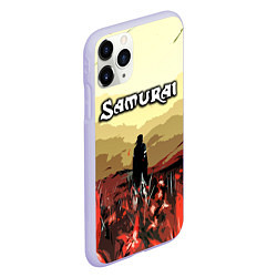 Чехол iPhone 11 Pro матовый SAMURAI PROJECT RED, цвет: 3D-светло-сиреневый — фото 2