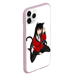 Чехол iPhone 11 Pro матовый Jabami Yumeko, цвет: 3D-розовый — фото 2