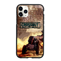 Чехол iPhone 11 Pro матовый CROSSOUT 2021, цвет: 3D-черный