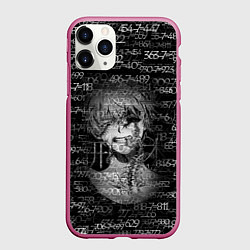 Чехол iPhone 11 Pro матовый Kaneki Ken 1000-7, цвет: 3D-малиновый