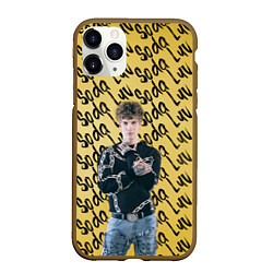 Чехол iPhone 11 Pro матовый SODA LUV, цвет: 3D-коричневый