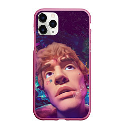 Чехол iPhone 11 Pro матовый LOVV66, цвет: 3D-малиновый