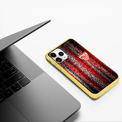 Чехол iPhone 11 Pro матовый Sevilla, цвет: 3D-желтый — фото 2