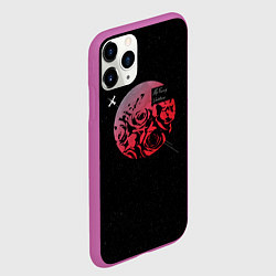 Чехол iPhone 11 Pro матовый Cowboy Bebop My funny Valentine, цвет: 3D-фиолетовый — фото 2
