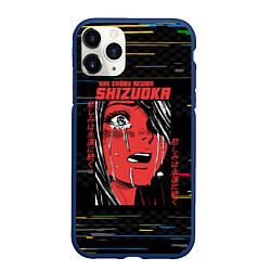 Чехол iPhone 11 Pro матовый SHIZUOKA ANIME GIRL