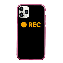 Чехол iPhone 11 Pro матовый REC