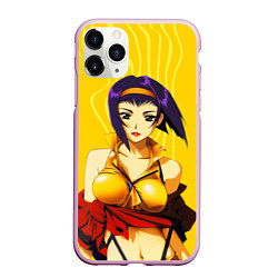 Чехол iPhone 11 Pro матовый Cowboy Bebop Фэй Валентайн