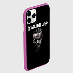 Чехол iPhone 11 Pro матовый Конунг Рагнар, цвет: 3D-фиолетовый — фото 2