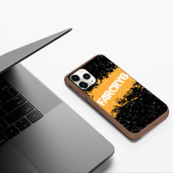Чехол iPhone 11 Pro матовый Far Cry 6, цвет: 3D-коричневый — фото 2