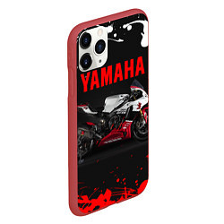 Чехол iPhone 11 Pro матовый YAMAHA 004, цвет: 3D-красный — фото 2