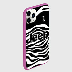 Чехол iPhone 11 Pro матовый JUVENTUS TORINO HOME, цвет: 3D-фиолетовый — фото 2