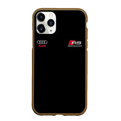 Чехол iPhone 11 Pro матовый AUDI АУДИ QUATTRO с Z