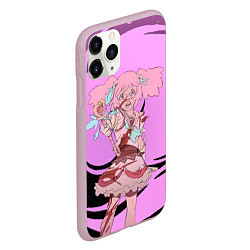 Чехол iPhone 11 Pro матовый Sweat Mamika, цвет: 3D-розовый — фото 2
