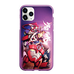 Чехол iPhone 11 Pro матовый Gurren Lagann