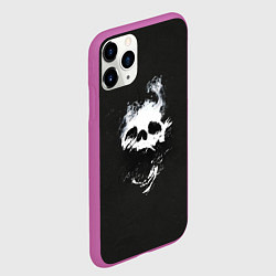 Чехол iPhone 11 Pro матовый Невероятное зло, цвет: 3D-фиолетовый — фото 2