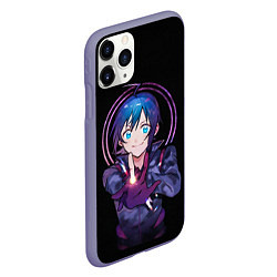 Чехол iPhone 11 Pro матовый Iruma-kun, цвет: 3D-серый — фото 2