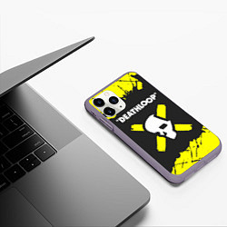 Чехол iPhone 11 Pro матовый Deathloop - Paint, цвет: 3D-серый — фото 2